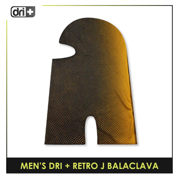 Dri Plus Men's Retro J Washable Multi-Functional Moisture Wicking Balaclava 1 piece DUMBRJ2201