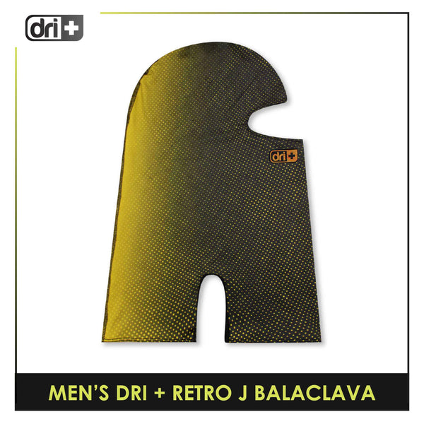 Dri Plus Men's Retro J Washable Multi-Functional Moisture Wicking Balaclava 1 piece DUMBRJ2201