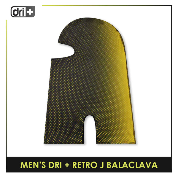 Dri Plus Men's Retro J Washable Multi-Functional Moisture Wicking Balaclava 1 piece DUMBRJ2201