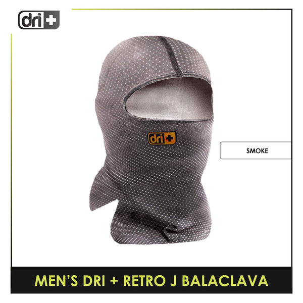 Dri Plus Men's Retro J Washable Multi-Functional Moisture Wicking Balaclava 1 piece DUMBRJ2201