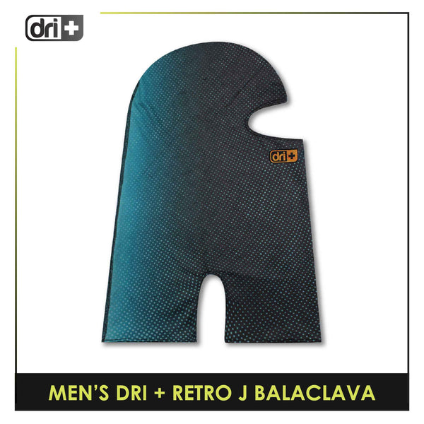Dri Plus Men's Retro J Washable Multi-Functional Moisture Wicking Balaclava 1 piece DUMBRJ2201