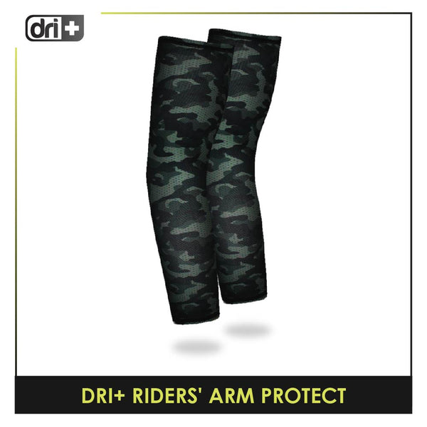 Dri Plus Men's Army Trooper Sweat Wicking and Odor Free Riders' Arm Sleeves 1 pair DMAW2401