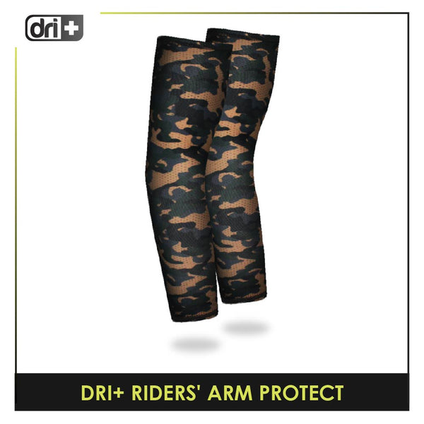 Dri Plus Men's Army Trooper Sweat Wicking and Odor Free Riders' Arm Sleeves 1 pair DMAW2401