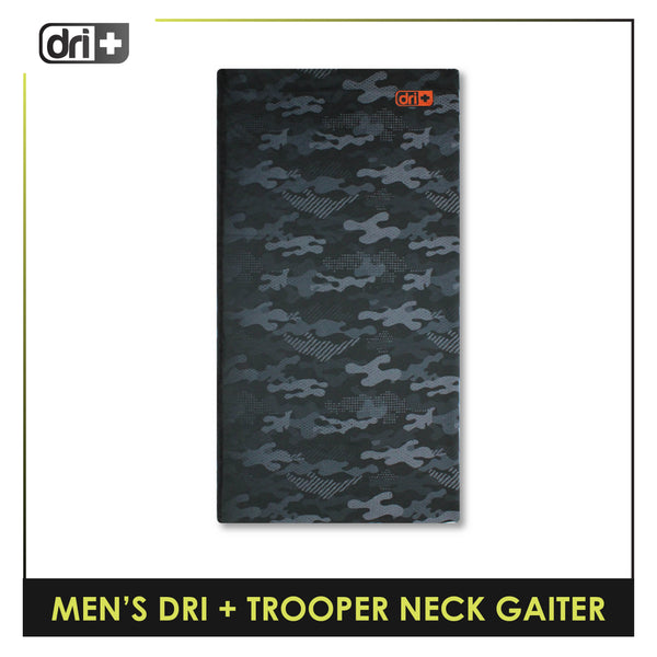Dri Plus Men's Army Trooper Washable Multi-Functional Moisture Wicking Neck Gaiter 1 piece DMNAT2401