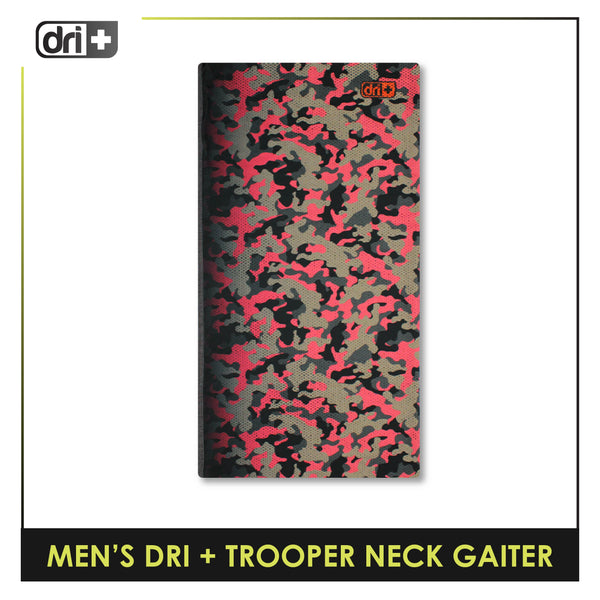 Dri Plus Men's Army Trooper Washable Multi-Functional Moisture Wicking Neck Gaiter 1 piece DMNAT2401