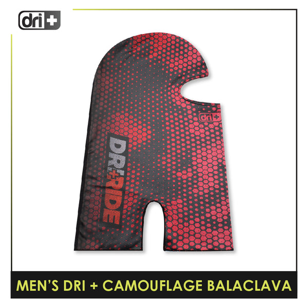 Dri Plus Men's Camou Series Washable Multi-Functional Moisture Wicking Balaclava 1 piece DMBC2401