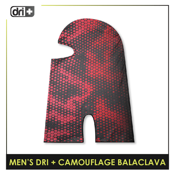 Dri Plus Men's Camou Series Washable Multi-Functional Moisture Wicking Balaclava 1 piece DMBC2401