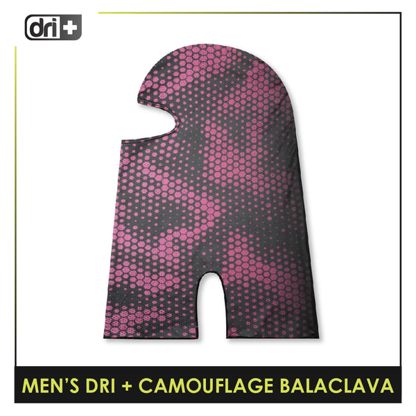 Dri Plus Men's Camou Series Washable Multi-Functional Moisture Wicking Balaclava 1 piece DMBC2401