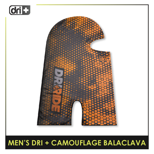 Dri Plus Men's Camou Series Washable Multi-Functional Moisture Wicking Balaclava 1 piece DMBC2401