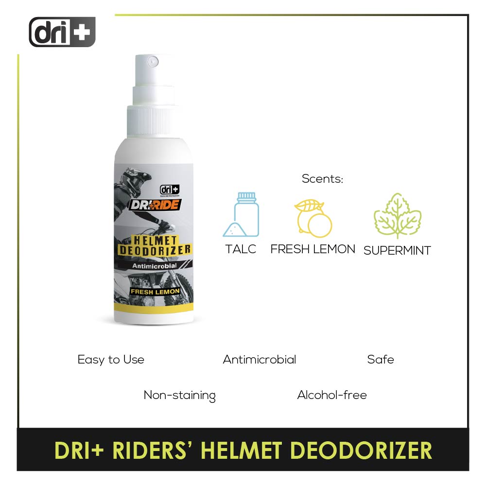 Dri Plus ODMHS1 Riders' Helmet Deodorizer 1 piece