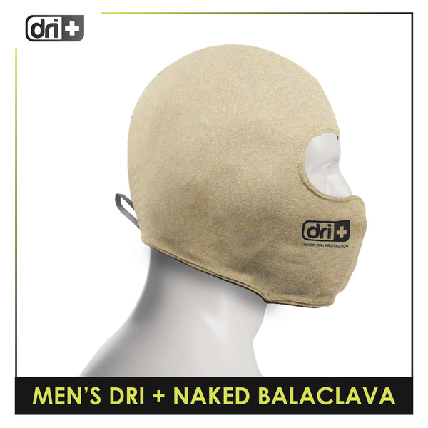 Dri Plus Men's Washable Multi-Functional Moisture Wicking Naked Balaclava 1 pc (free size) DMNBALA1401 (6697402597481)