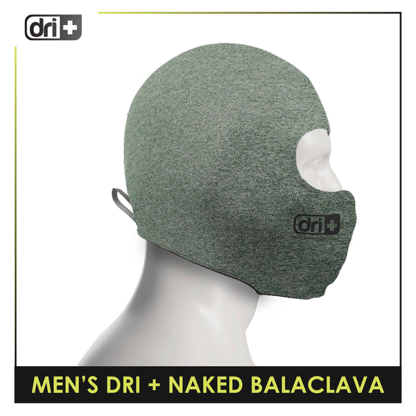 Dri Plus Men's Washable Multi-Functional Moisture Wicking Naked Balaclava 1 pc (free size) DMNBALA1401 (6697402597481)