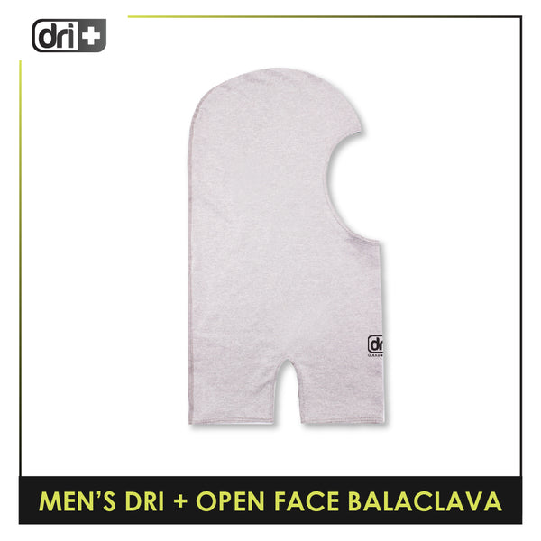 Dri Plus Men's Washable Multi-Functional Moisture Wicking Open Face Balaclava 1 piece DMBALA02