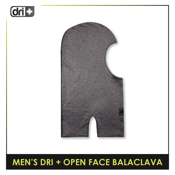 Dri Plus Men's Washable Multi-Functional Moisture Wicking Open Face Balaclava 1 piece DMBALA02