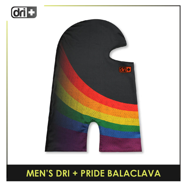 Dri Plus Men's Pride Washable Multi-Functional Moisture Wicking Balaclava 1 piece DMBP2301