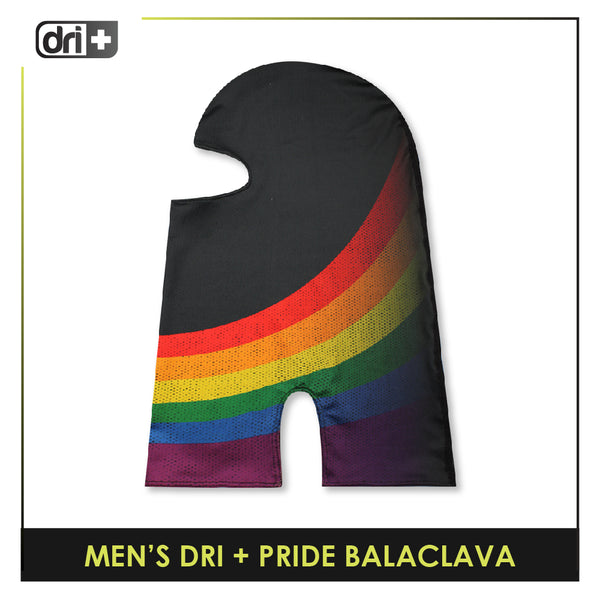 Dri Plus Men's Pride Washable Multi-Functional Moisture Wicking Balaclava 1 piece DMBP2301