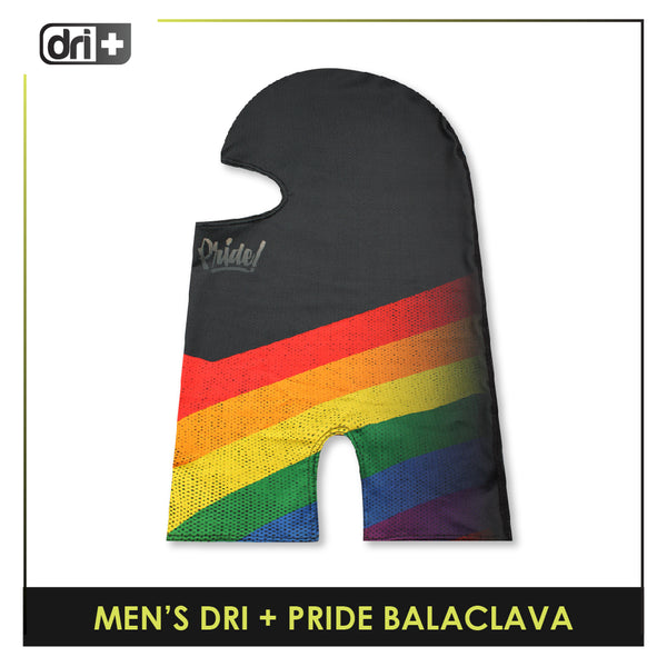 Dri Plus Men's Pride Washable Multi-Functional Moisture Wicking Balaclava 1 piece DMBP2301
