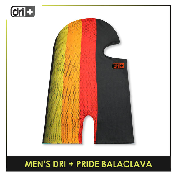 Dri Plus Men's Pride Washable Multi-Functional Moisture Wicking Balaclava 1 piece DMBP2301