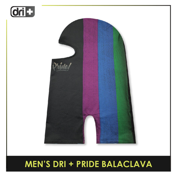 Dri Plus Men's Pride Washable Multi-Functional Moisture Wicking Balaclava 1 piece DMBP2301
