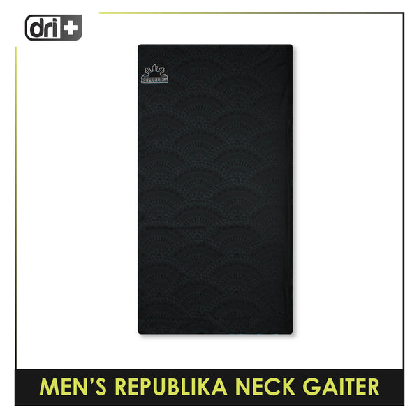 Dri Plus Men's Republika Washable Multi-Functional Moisture Wicking Neck Gaiter 1 piece DMNR3101