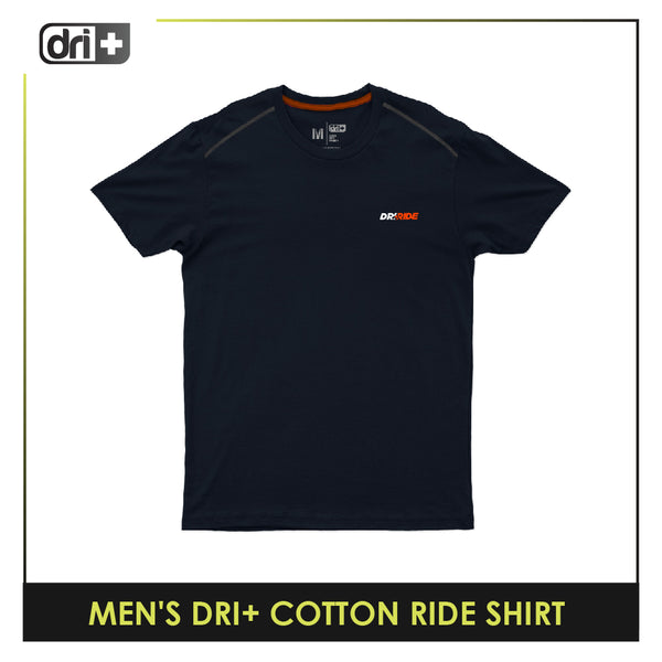 Dri Plus Men's Cotton Ride Anti-Odor Sweat Wicking Shirt 1 piece DUMSR2101