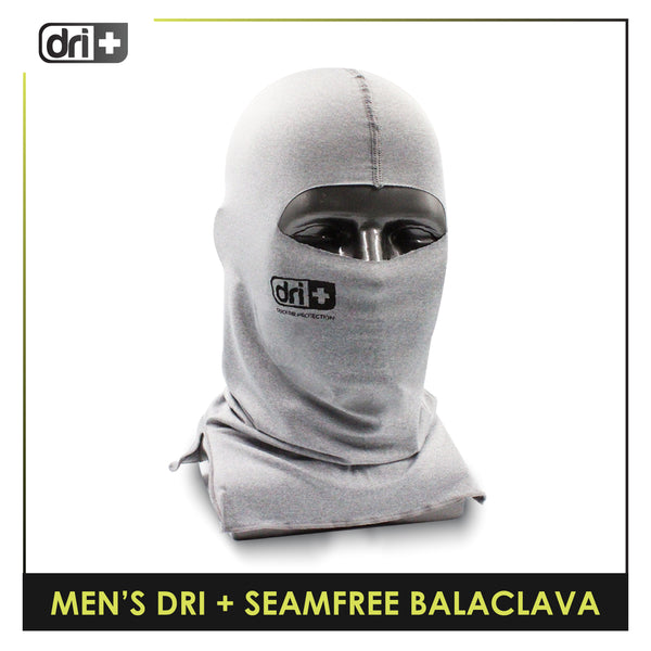 Dri Plus Men's Seamfree Washable Multi-Functional Moisture Wicking Balaclava 1 piece DMBS2401