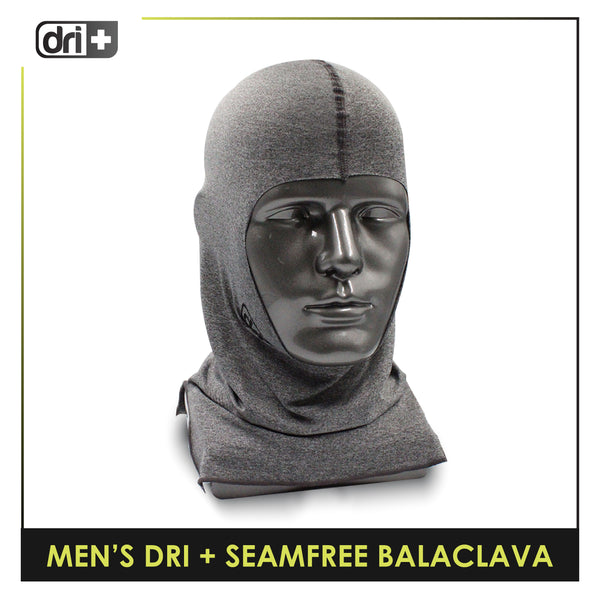 Dri Plus Men's Seamfree Washable Multi-Functional Moisture Wicking Balaclava 1 piece DMBS2401