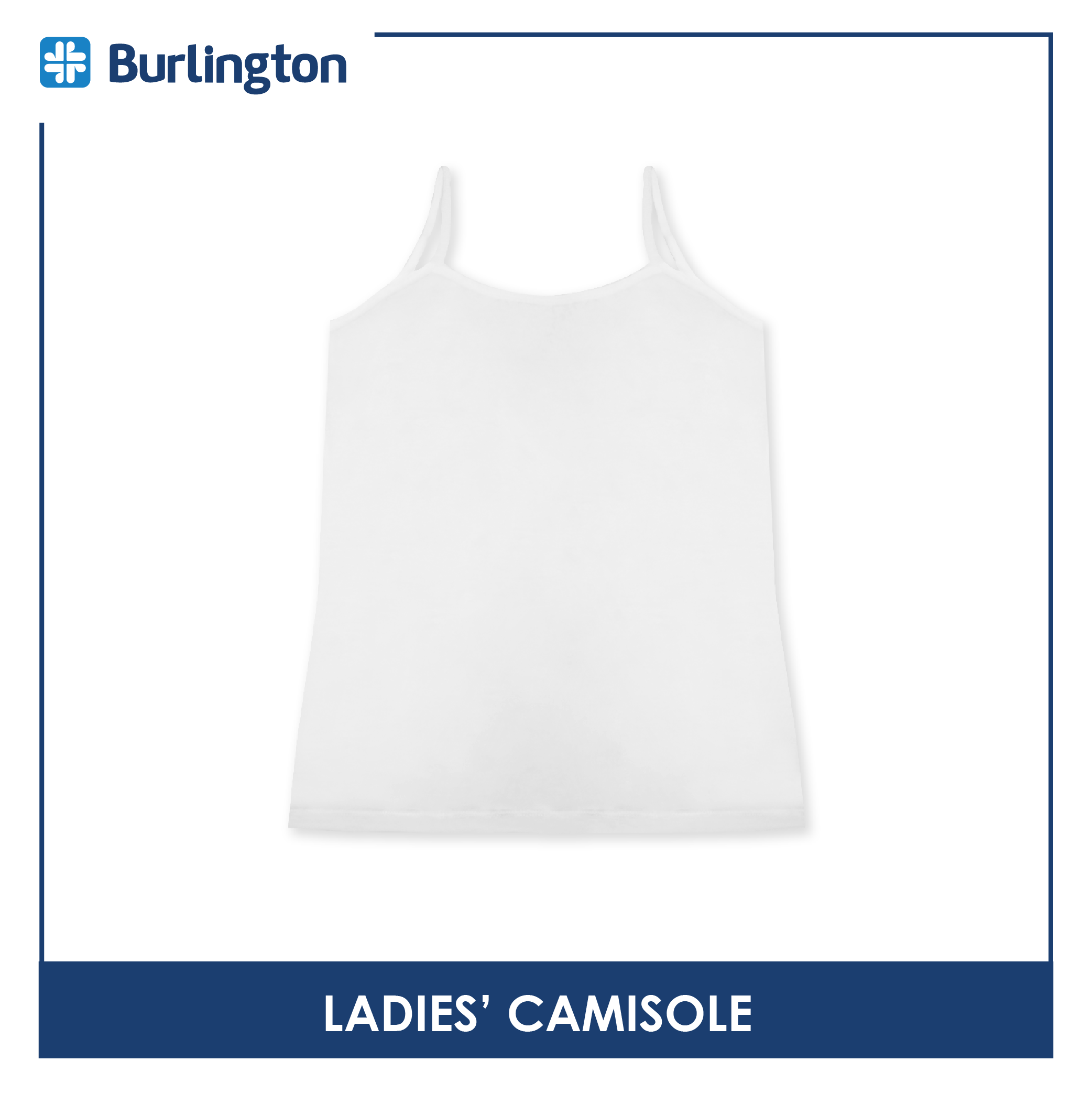 Burlington Ladies' OVERRUNS Cotton Camisole 1 piece GLSCCO1 (6671077408873)
