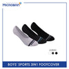 Microban Boys' Cotton Thick Sports Foot Cover 3 pairs in a pack VBSFG7