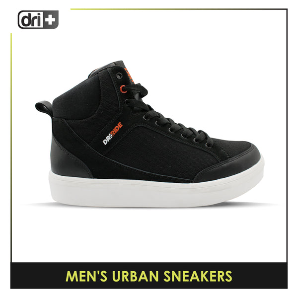 Dri Plus Men's DRI+RIDE Urban Suede Leather Mid Cut Sneaker Shoes HDMH2401