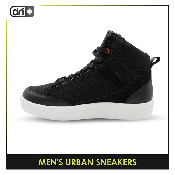 Dri Plus Men's DRI+RIDE Urban Suede Leather Mid Cut Sneaker Shoes HDMH2401