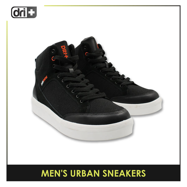 Dri Plus Men's DRI+RIDE Urban Suede Leather Mid Cut Sneaker Shoes HDMH2401