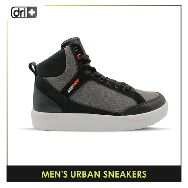 Dri Plus Men's DRI+RIDE Urban Suede Leather Mid Cut Sneaker Shoes HDMH2401