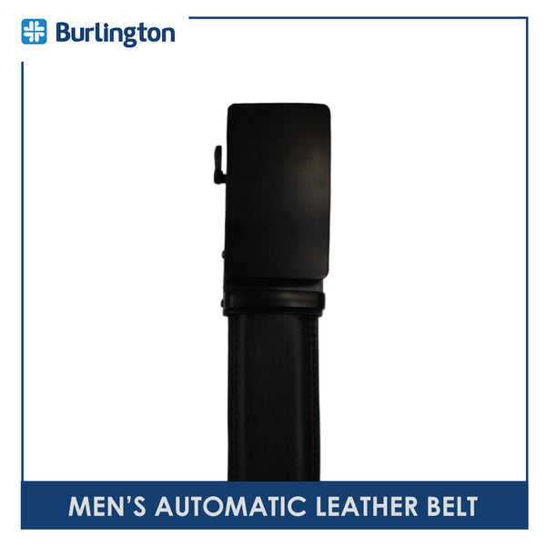 Burlington Men's Automatic Buckle Genuine Leather Belt 1 piece JMLA2403