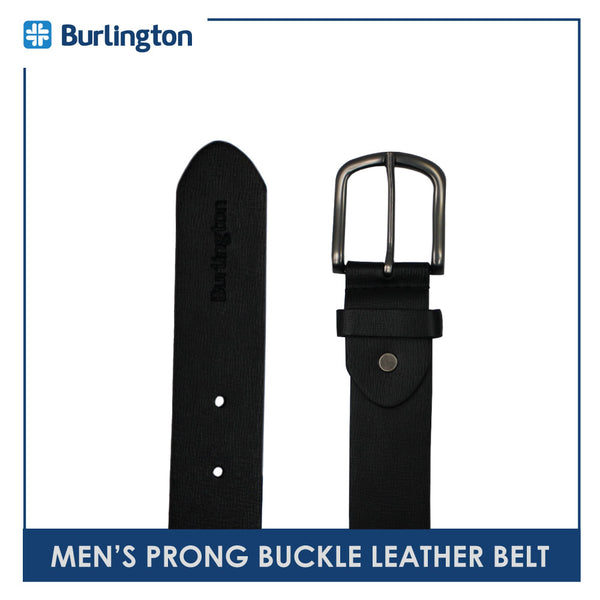 Burlington Men's Prong Buckle Genuine Leather Belt 1 Piece JMLP2403