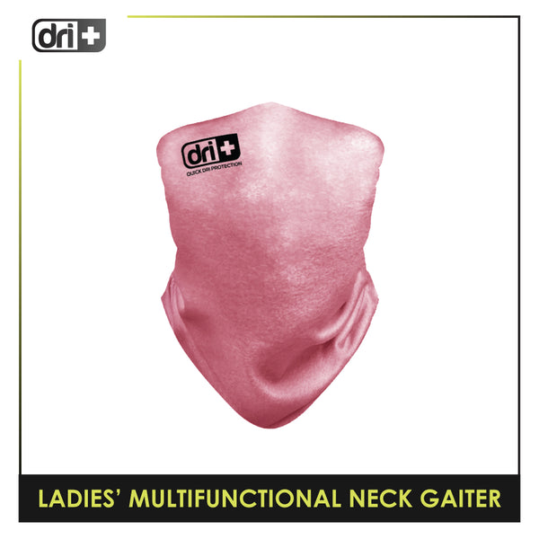Dri Plus DLGAIT01 Women's Multi-Functional Neck Gaiter 1 pc (free size) (4795580252265)