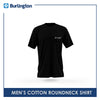 Burlington Men's Cotton Roundneck Vinyl Shirt 1 piece GTMSRV2201 (Limited Edition)