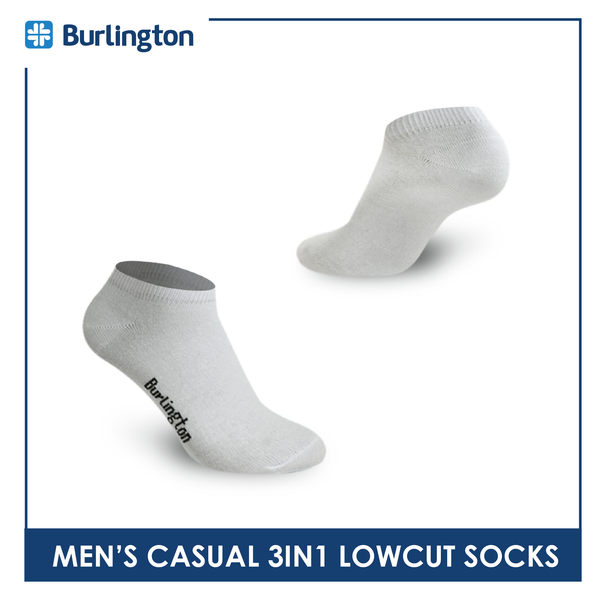 Burlington Ladies' Cotton Lite Thin Casual Low Cut Socks 3 pairs in a pack 620