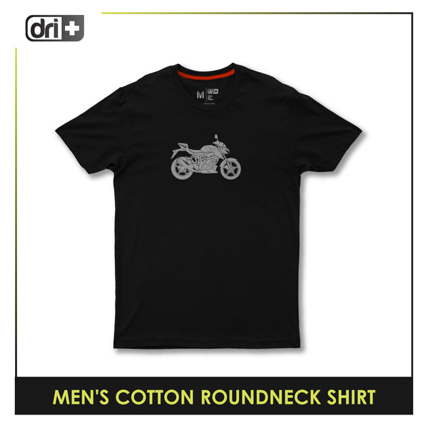 Dri Plus Men's Anti-Odor Sweat Wicking Cotton+ Shirt 1 piece DUMSR2401-5