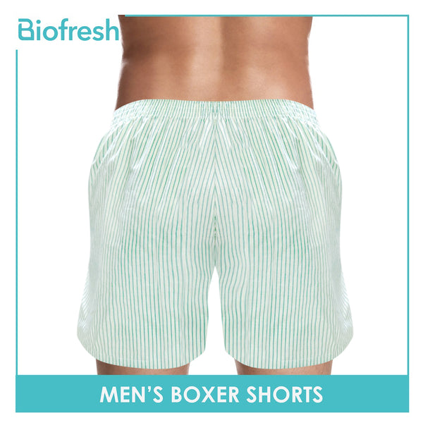 Biofresh Men's Boxer Shorts Antimicrobial Woven Loungewear UMBX0401 (4798129307753)