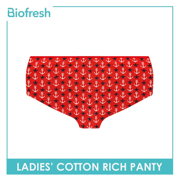 Biofresh ULPQ Ladies Cotton Rich Panty 3 pcs in a pack (4799317606505)