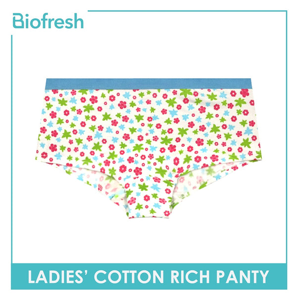Biofresh ULPQ Ladies Cotton Rich Panty 3 pcs in a pack (4799317606505)