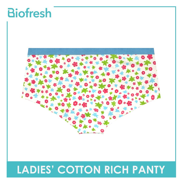 Biofresh ULPQ Ladies Cotton Rich Panty 3 pcs in a pack (4799317606505)