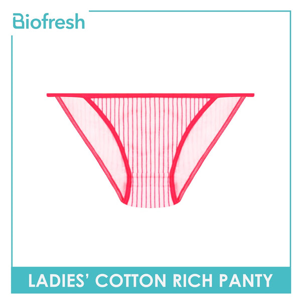 Biofresh ULPQ Ladies Cotton Rich Panty 3 pcs in a pack (4799317606505)