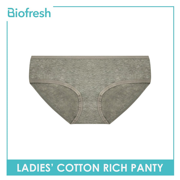 Biofresh ULPQ Ladies Cotton Rich Panty 3 pcs in a pack (4799317606505)