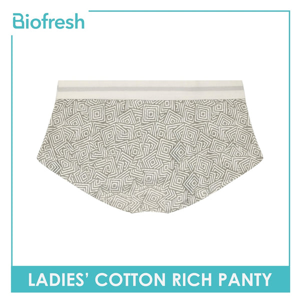 Biofresh ULPQ Ladies Cotton Rich Panty 3 pcs in a pack (4799317606505)