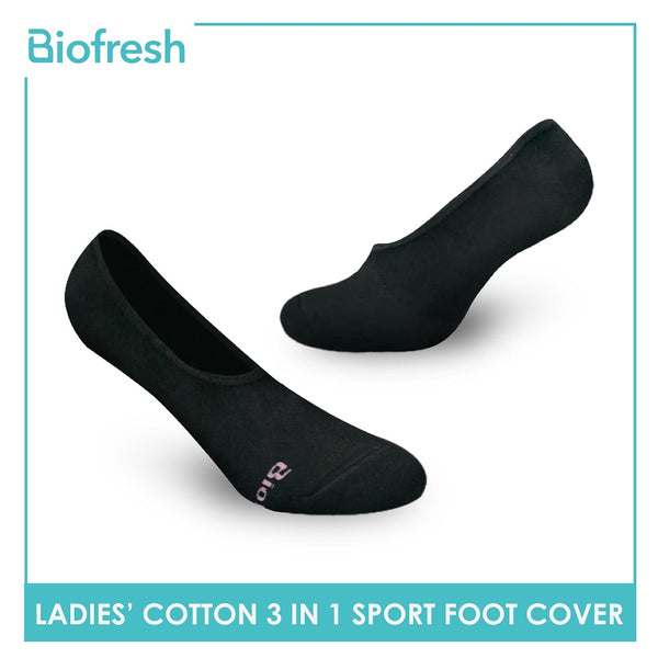 Biofresh RLFSG01 Ladies Thick Cotton Sports Socks 3 pairs in a pack (4785865719913)