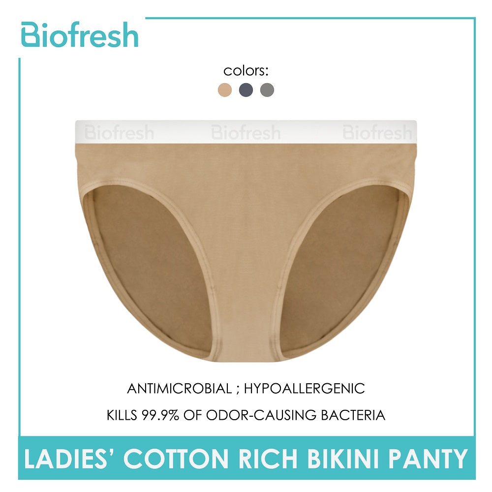 Biofresh Ladies' Antimicrobial Panty 1 piece OULPC1