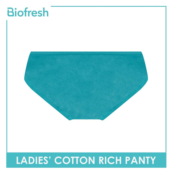 Biofresh ULPQ Ladies Cotton Rich Panty 3 pcs in a pack (4799317606505)