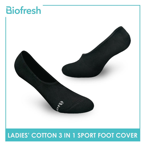 Biofresh RLFSG01 Ladies Thick Cotton Sports Socks 3 pairs in a pack (4785865719913)